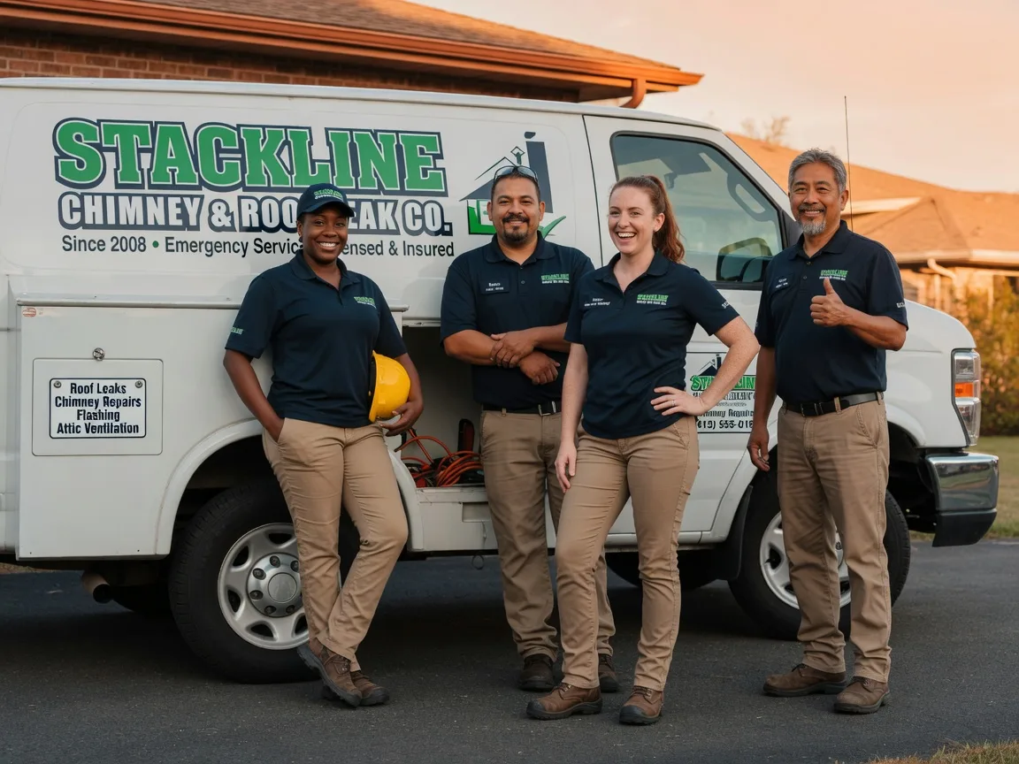 Chimney flashing repair company in Foley, MN